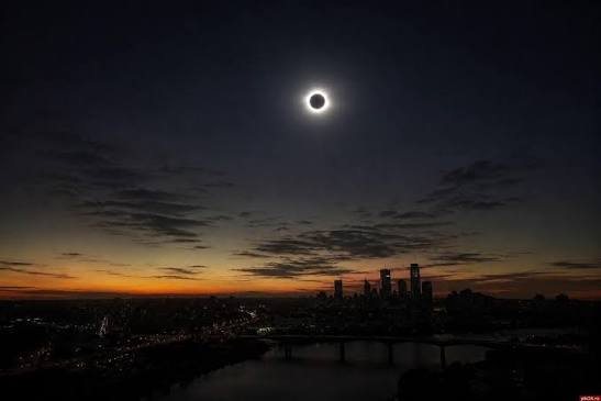 A solar eclipse in Portugal. The 26 seconds worth driving half the country for
